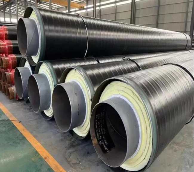 磐石钢套钢蒸汽保温管